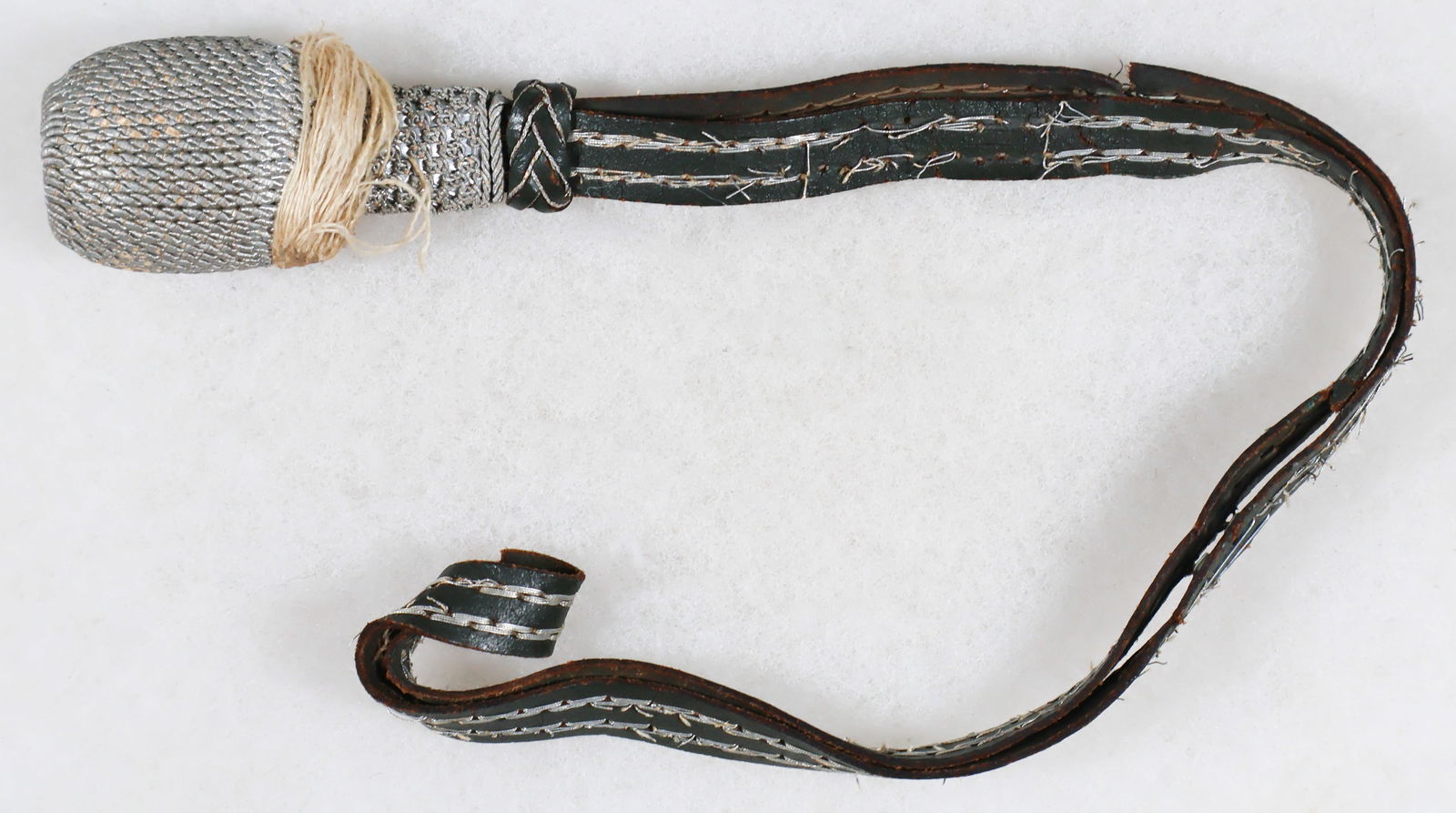 GEN. FRANZ HALDER'S OFFICER'S SWORD PORTEPEE: FRANZ HALDER (1884–1972), German general and the chief of staff of the OKH. Halder directed the planning and implementation of Operation Barbarossa, the 1941 invasion of the Soviet Union. He