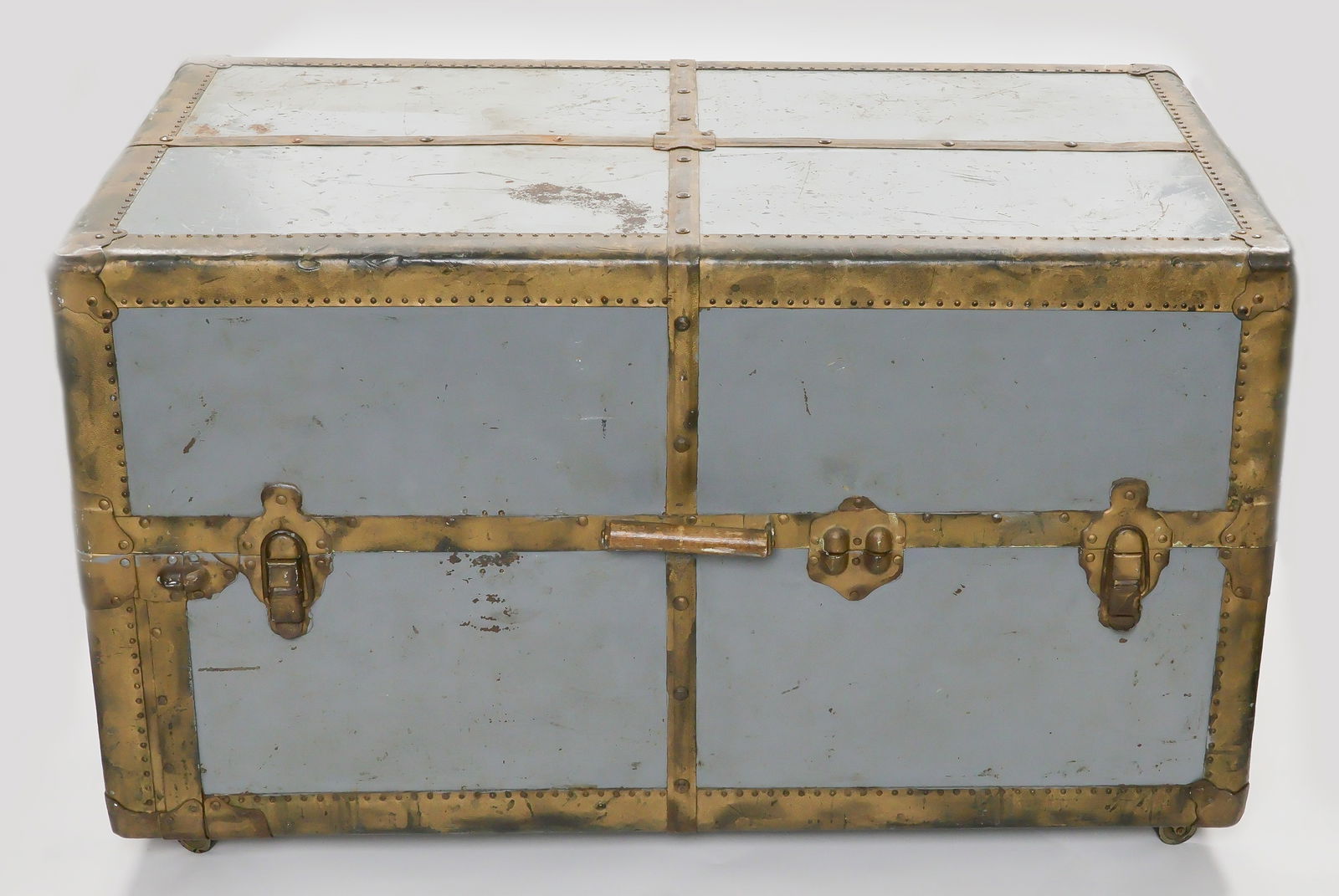 GEN. FRANZ HALDER'S WAR-ERA LARGE PERSONAL TRANSPORT TRUNK: FRANZ HALDER (1884–1972) German general and the chief of staff of the Army High Command (OKH) from 1938-1942. He directed the planning and implementation of Operation Barbarossa, the 1941 invasion o