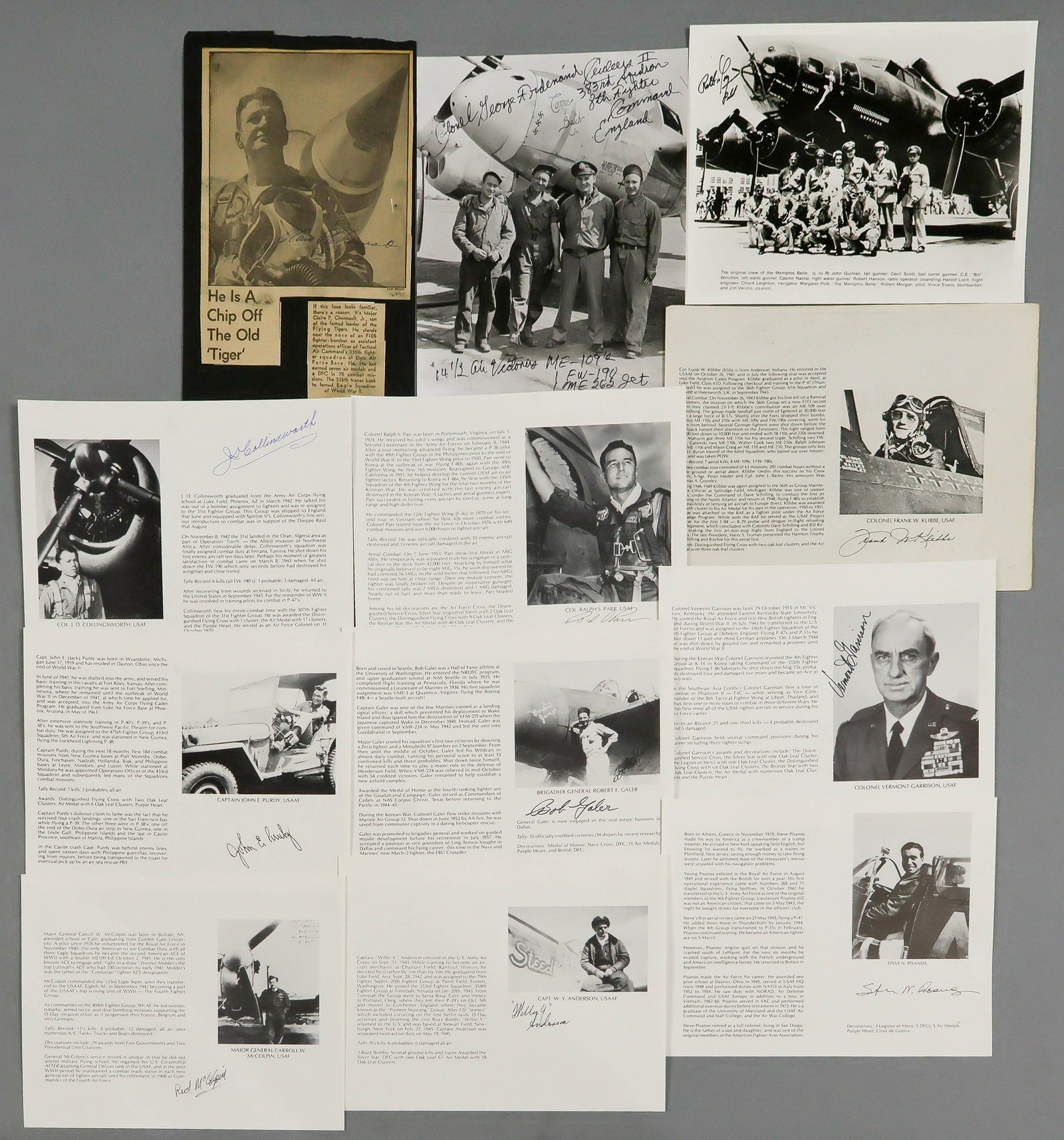 AMERICAN MILITARY AVIATORS (12) (1 of 5)