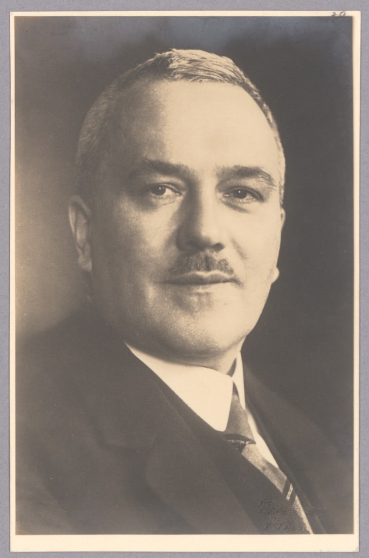 FRIEDRICH GRIMM: (1888-1959) German judge and Nazi politician remembered for his attempts to procure amnesty for Nazi perpetrators and later defense of the neo-Nazi Naumann Circle at Nuremberg in the 1950s. Rare S.P.