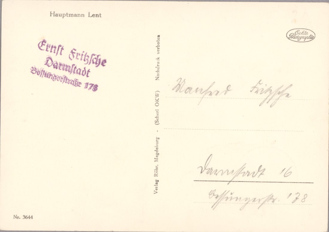 HELMUT LENT - 2
