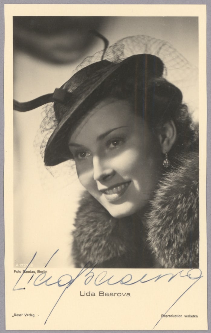 (JOSEPH GOEBBELS) LIDA BAAROVA (1 of 2)