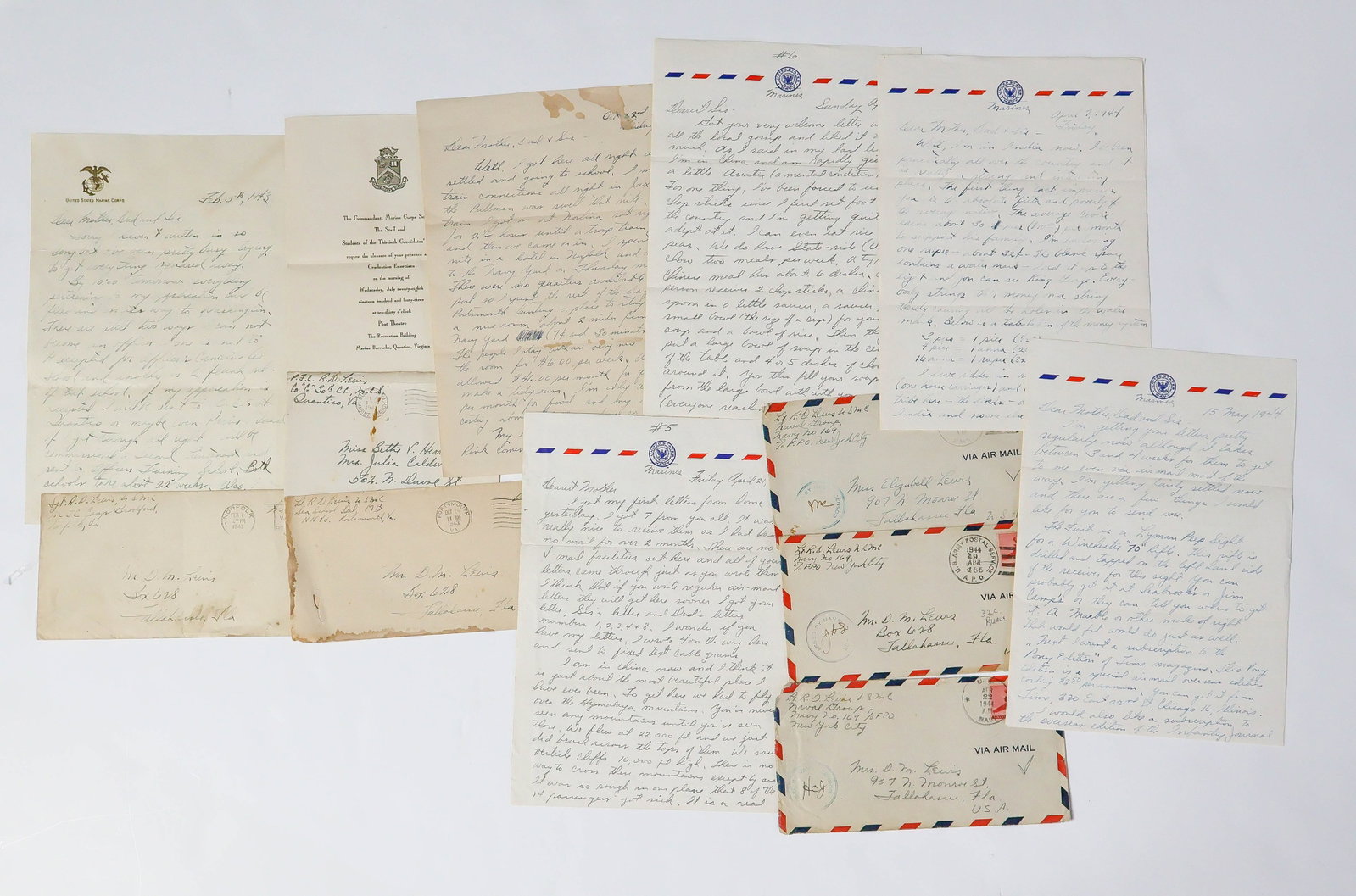 CORRESPONDENCE OF A MARINE IN CHINA, 1943-1946 (1 of 1)