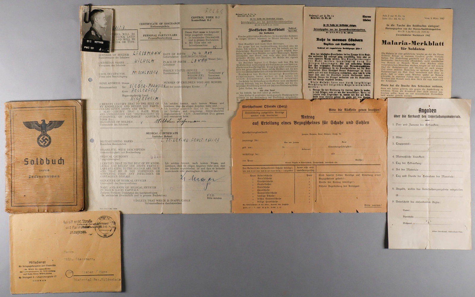 AFRIKAKORPS P.O.W. DOSSIER (1 of 6)