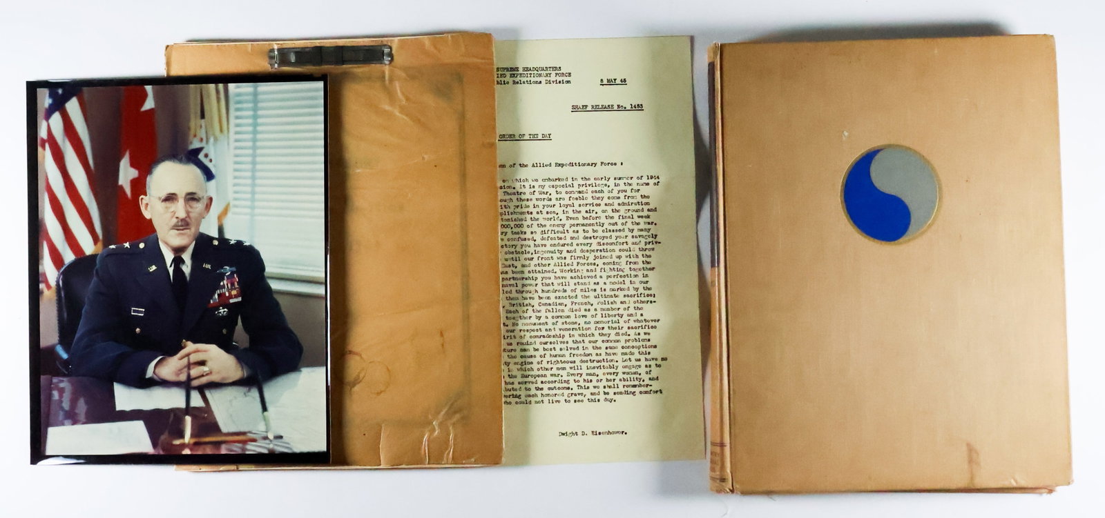 CHARLES D. W. CANHAM WARTIME BATTLE DIARY (1 of 7)