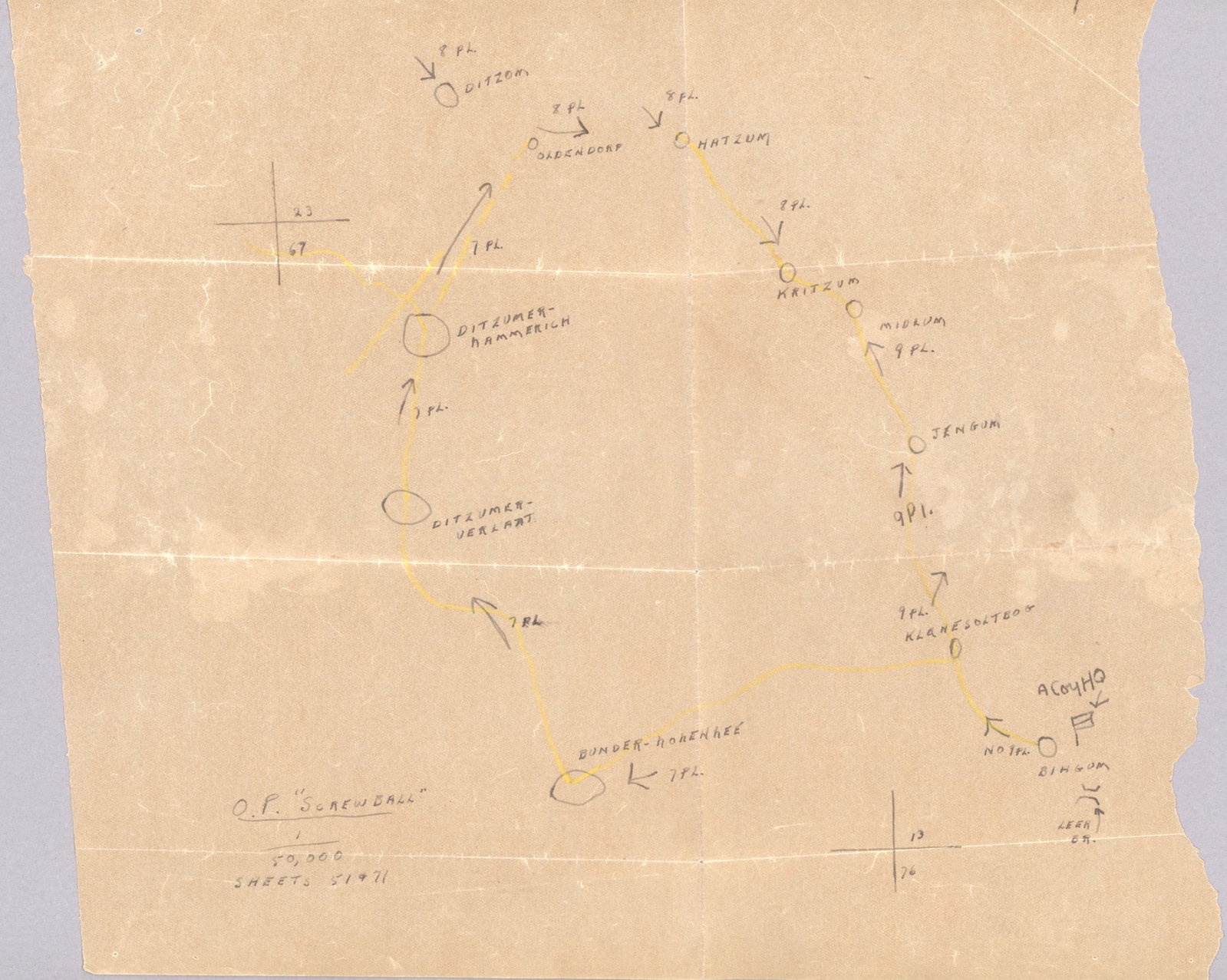 O.S.S. FILE OF CAPT. JAMES GOODWIN (1 of 19)