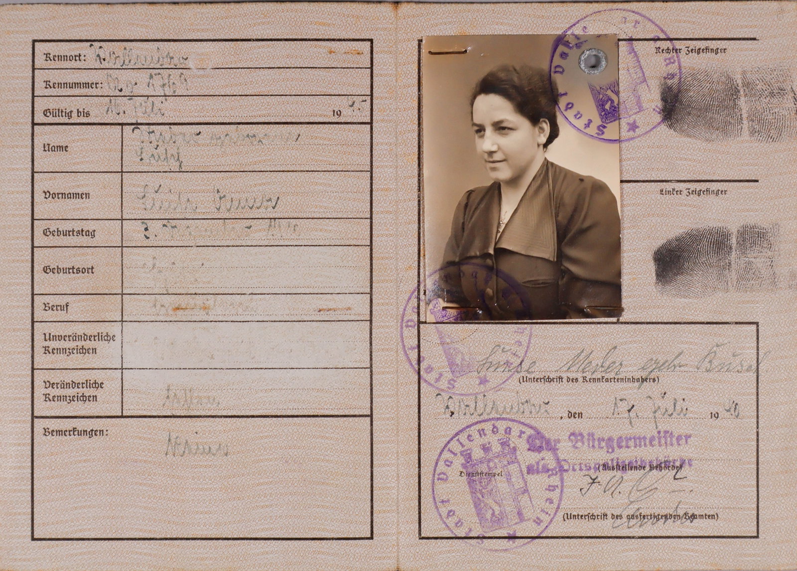 THIRD REICH DOCUMENTS (5) - 10