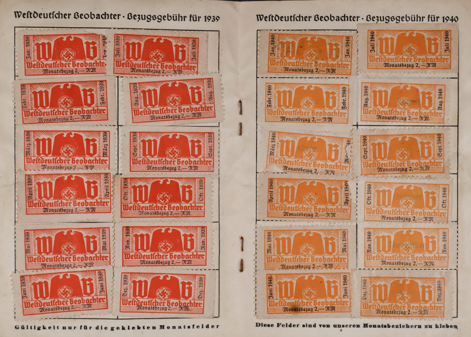 THIRD REICH DOCUMENTS (5) - 6