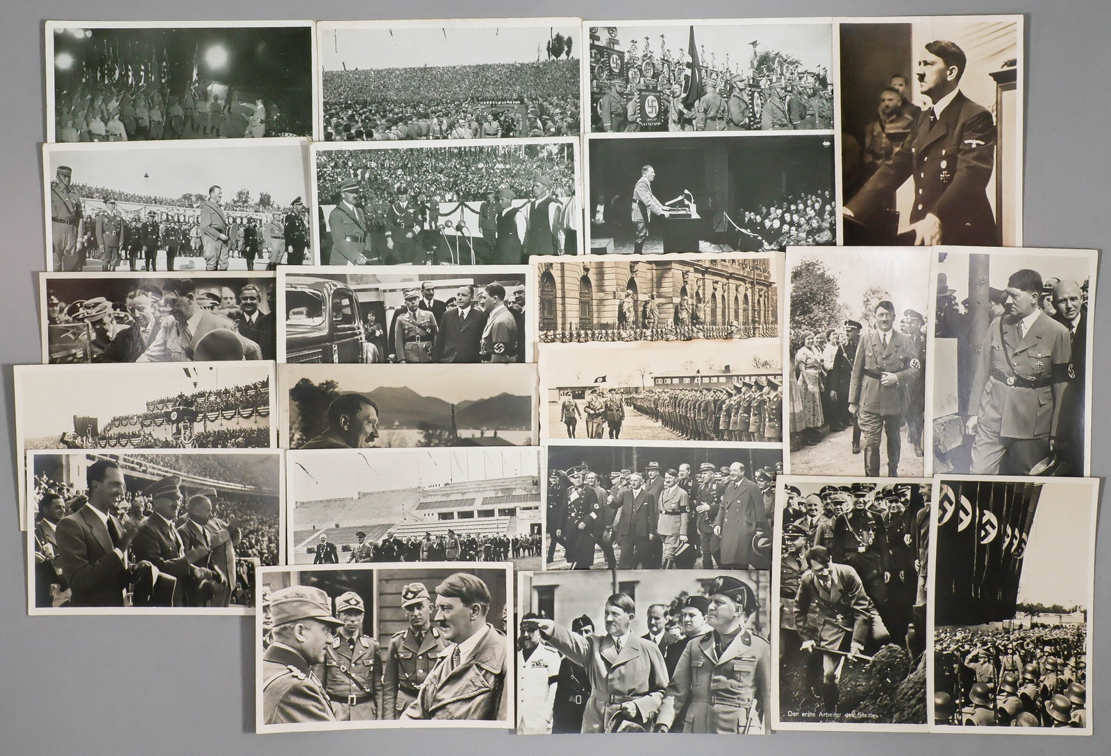 ADOLF HITLER POSTCARD PHOTOGRAPHS (23) (1 of 1)
