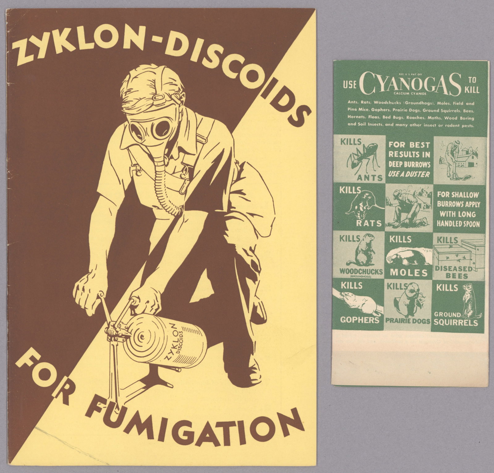 'ZYKLON' IS USED IN AMERICAN BARRACKS IN 1942: A rather frightening assemblage of documents advocating the use of 'HCN' and 'Cyanogas', the exact same compounds used in the German 'Zyklon B' used to gas millions of Jews and others, for the extermi