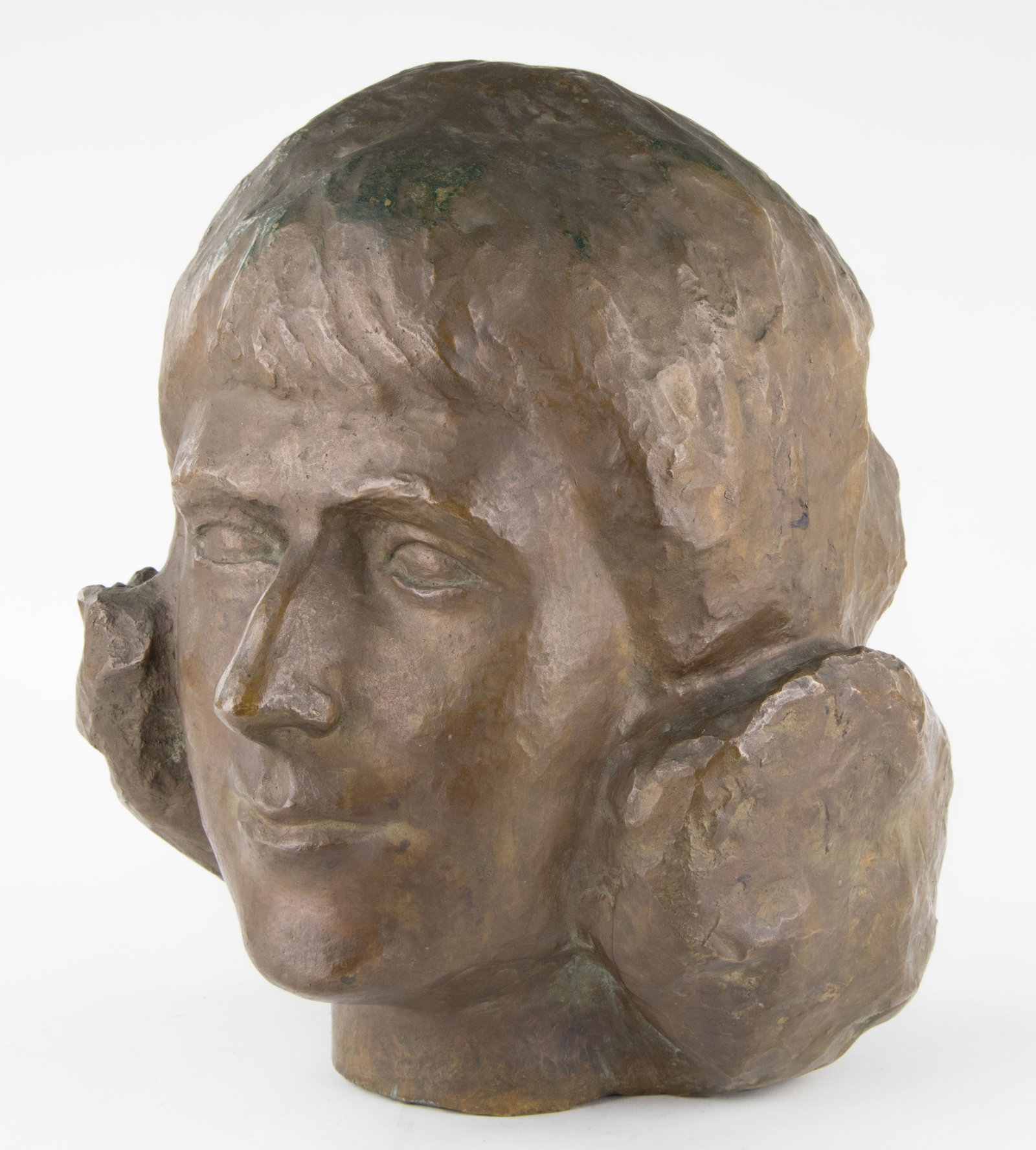 B.D.M. BRONZE BUST - 2