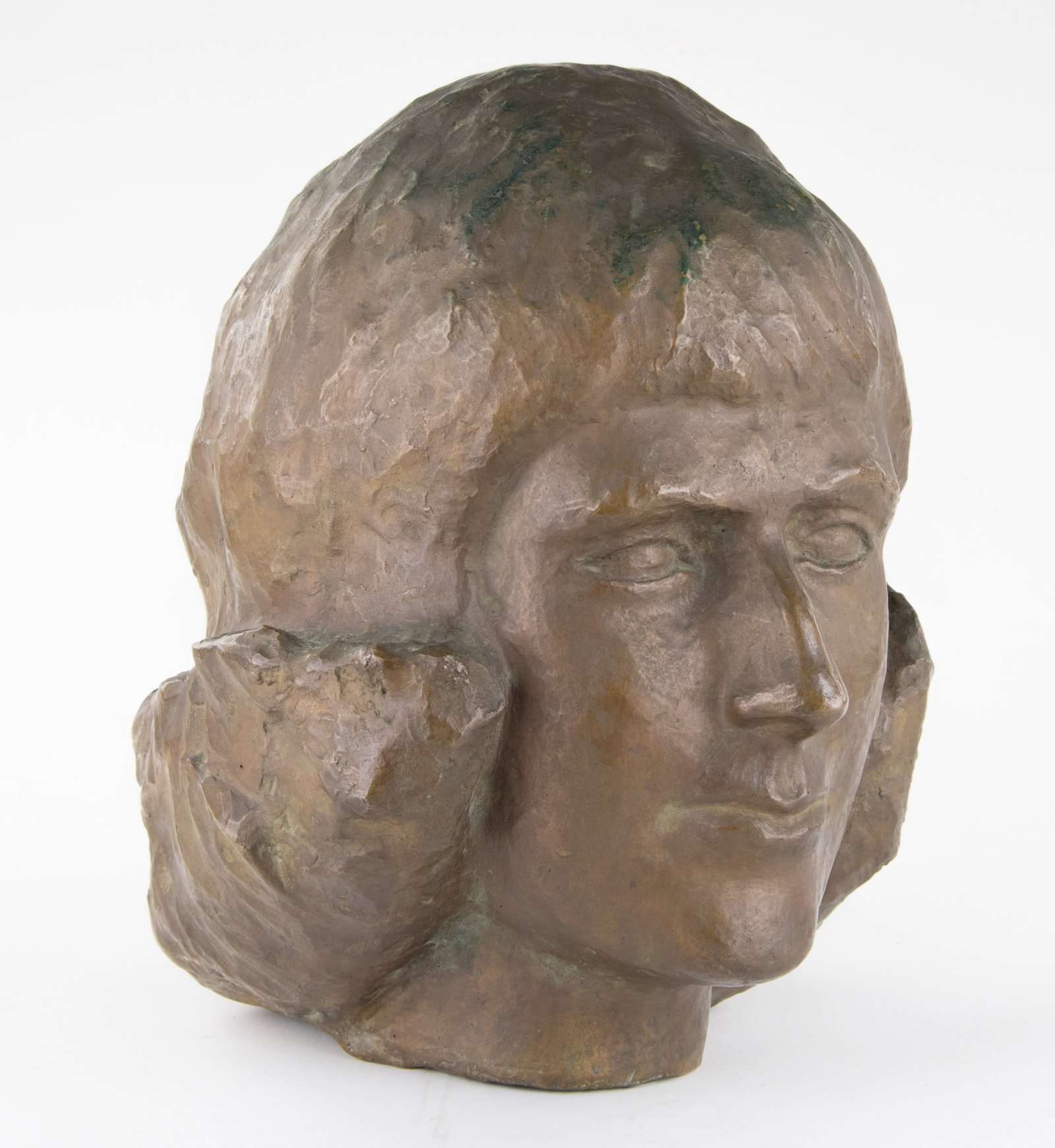 B.D.M. BRONZE BUST - 3