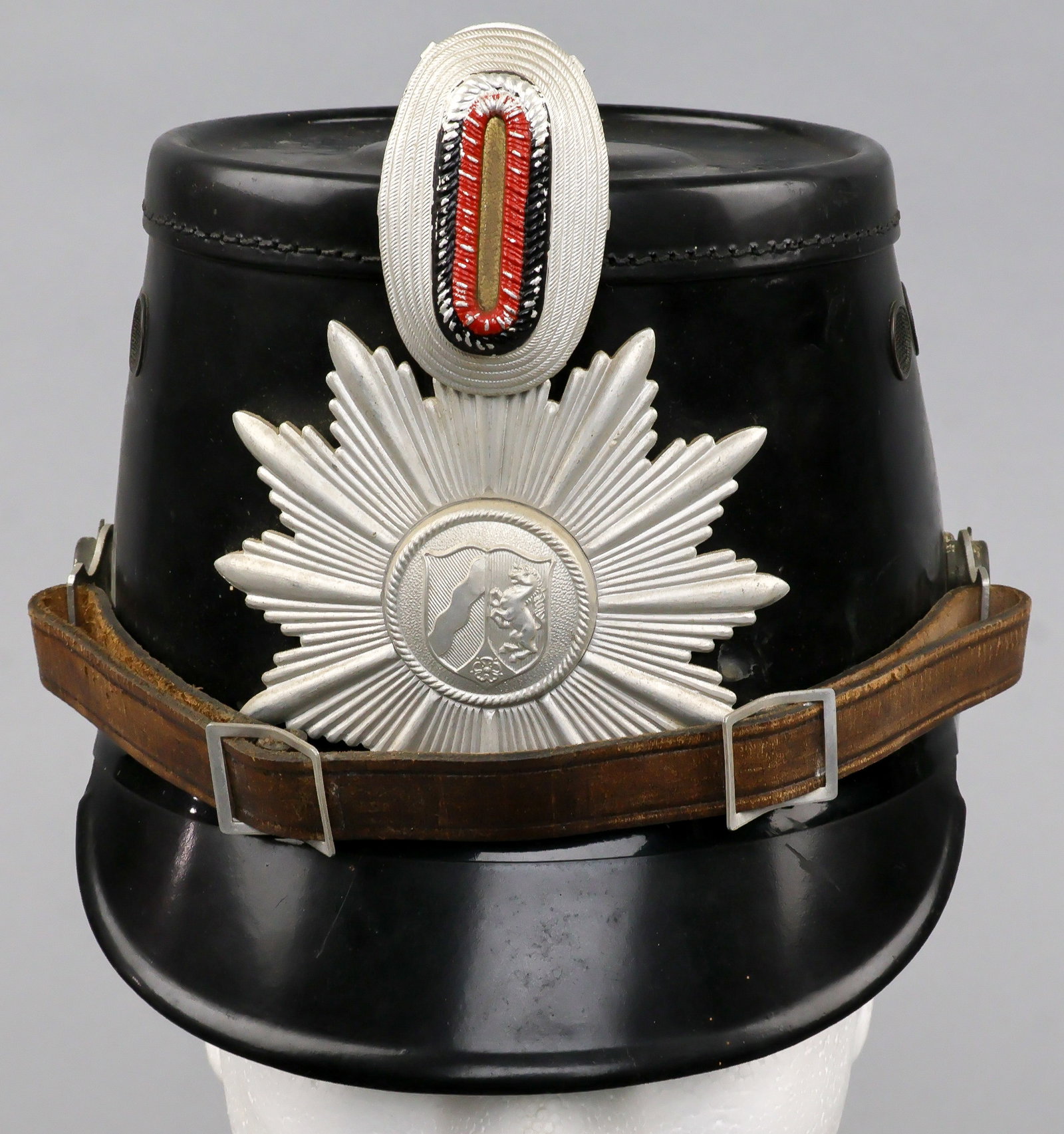 RHINELAND-WESTPHALIA POLICE SHAKO (1 of 9)