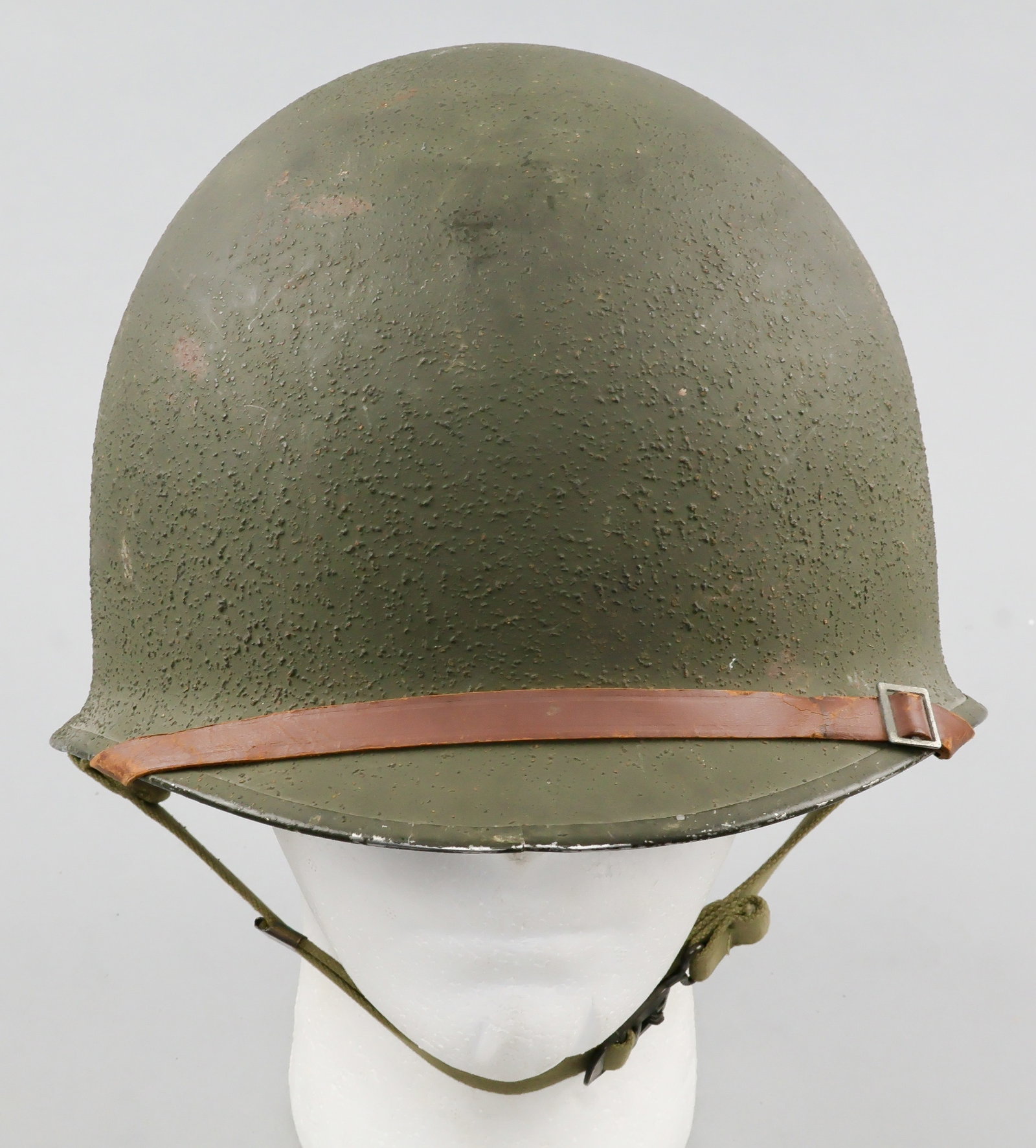 U.S. M1 FIXED-BALE HELMET WITH ST. CLAIR ‘LOW PRESSURE’ LINER (1 of 11)