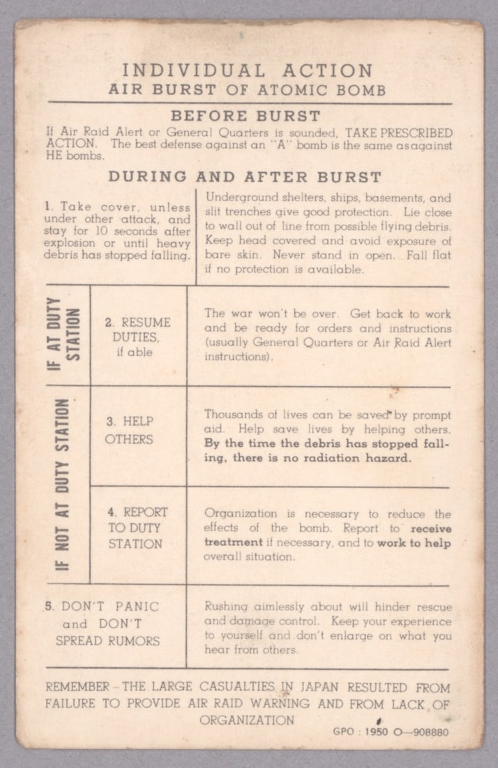 (ATOMIC BOMB) (1 of 5)