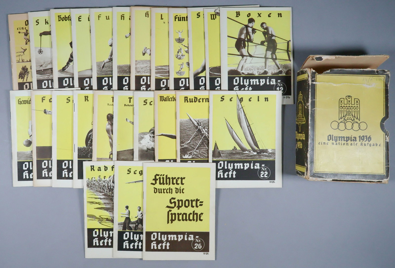 1936 OLYMPICS MINIATURE BOOKLETS (1 of 3)