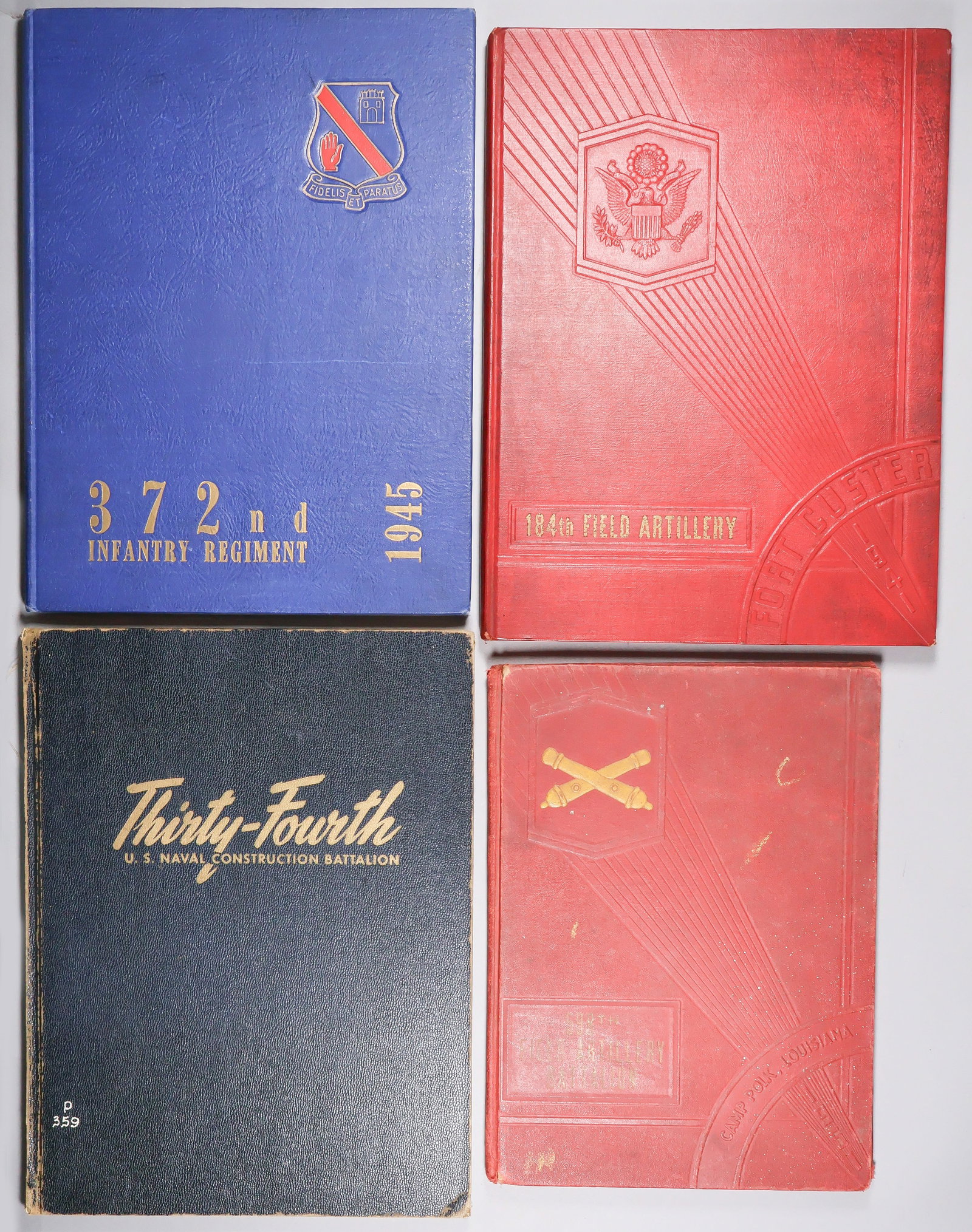 AFRICAN-AMERICAN ARMY AND NAVY UNIT HISTORIES (5) (1 of 16)