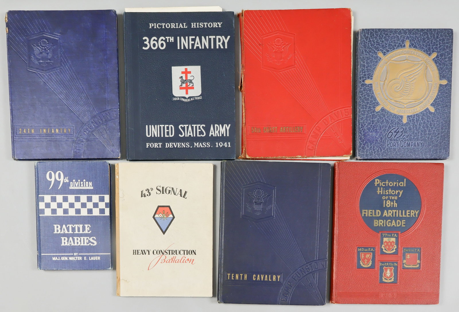 AFRICAN-AMERICAN UNIT HISTORIES (8) (1 of 18)