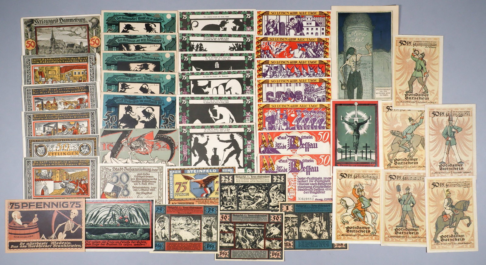 GERMAN ’NOTGELD’ CURRENCY COLLECTION (41) (1 of 4)