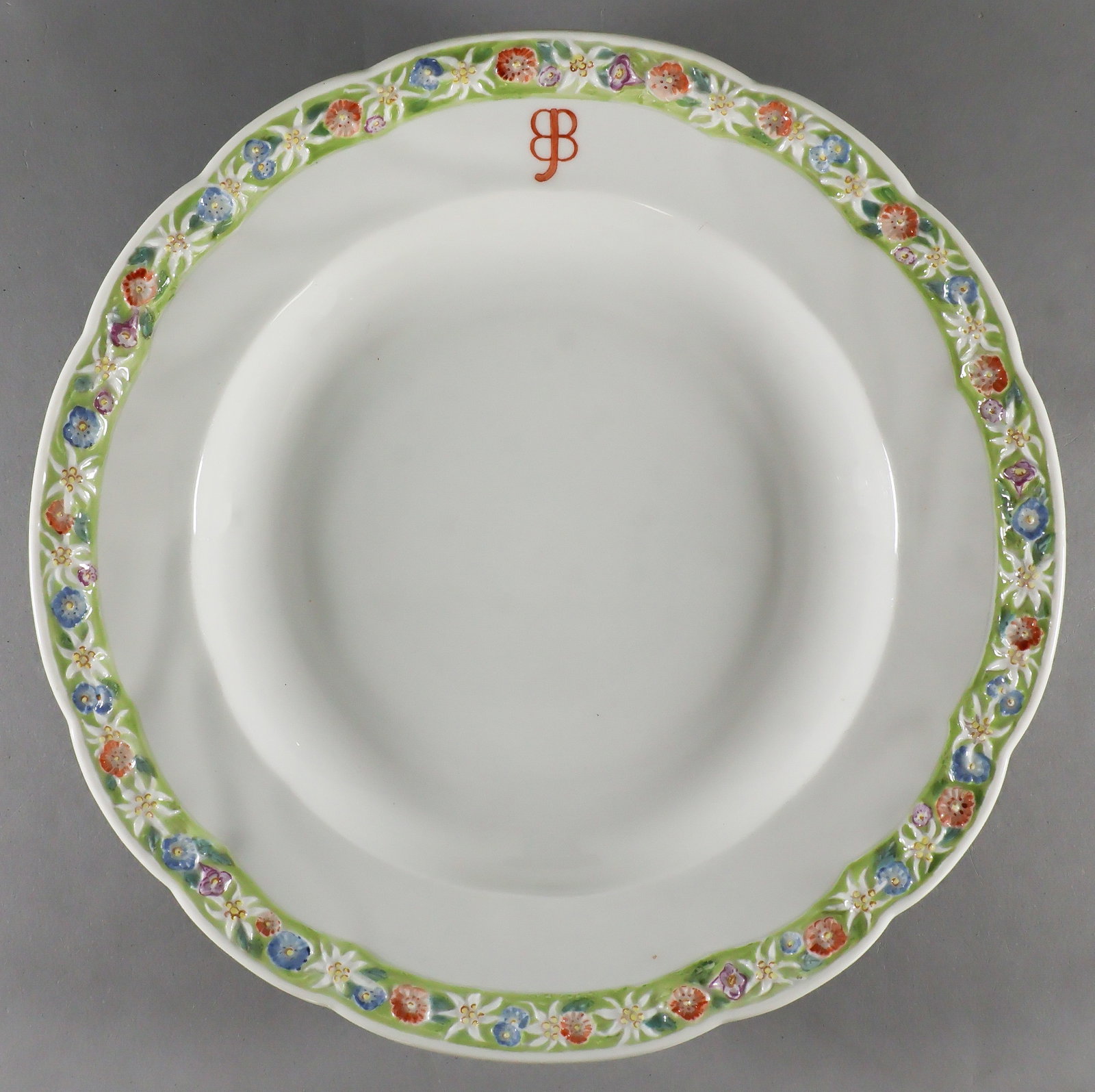 A PLATTER BELONGING TO EVA BRAUN (1 of 4)