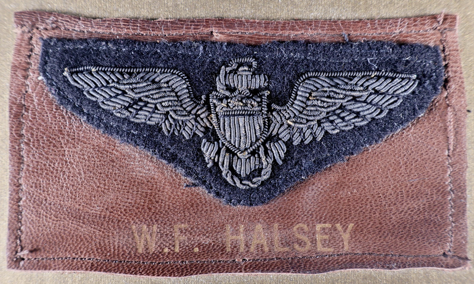 WILLIAM F. HALSEY’S FLIGHT WINGS (1 of 2)