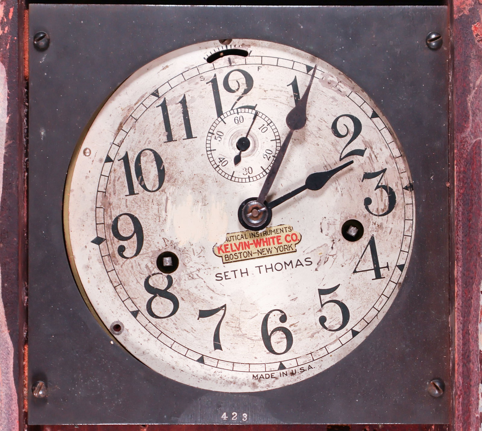 SHIP CONVOY ZIG-ZAG CLOCK - 6