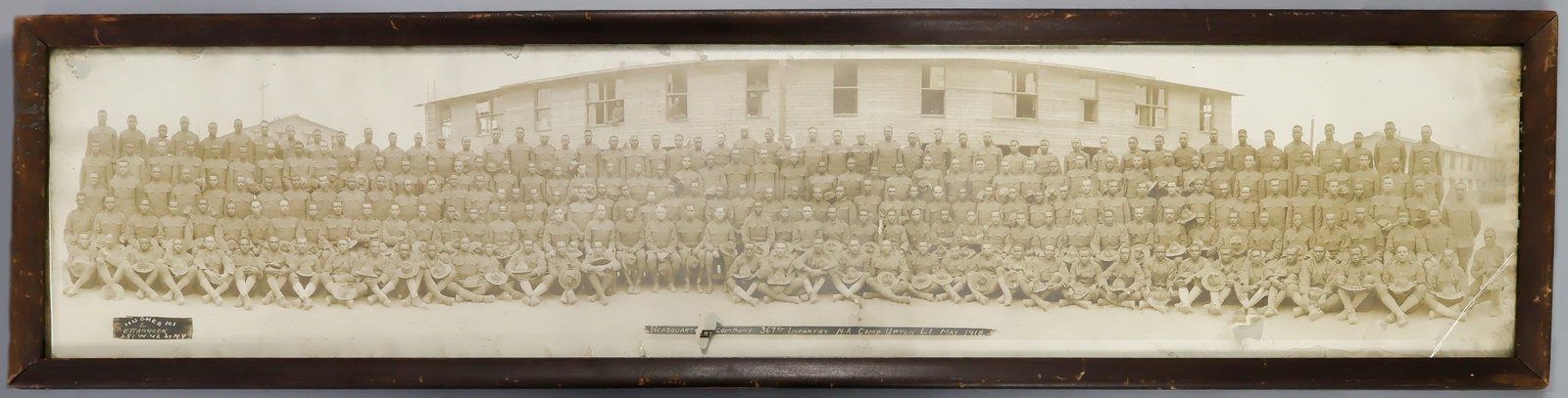 BLACK 367TH INFANTRY 'BUFFALOES' COMPANY PHOTOGRAPH (1 of 5)