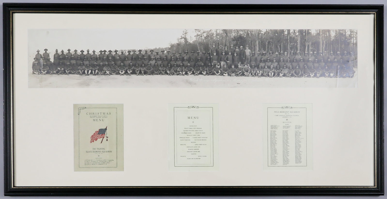 BLACK FIELD REMOUNT SQUADRON 350 PHOTOGRAPH (1 of 3)