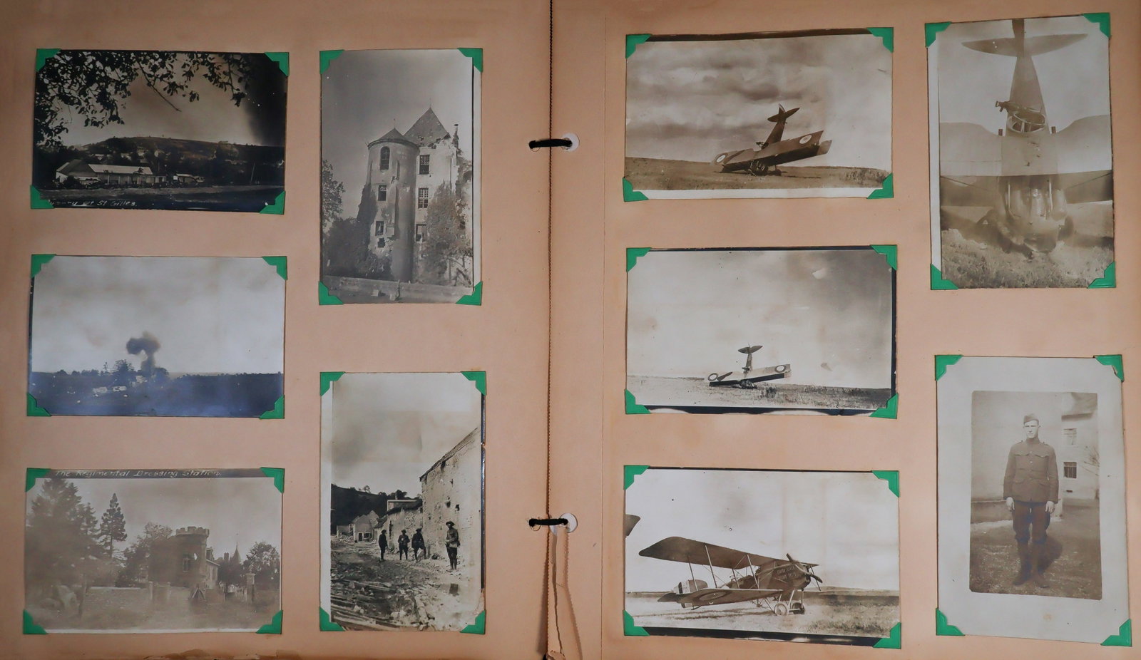 32ND DIVISION SOLDIER'S PHOTOGRAPH ALBUM (1 of 13)