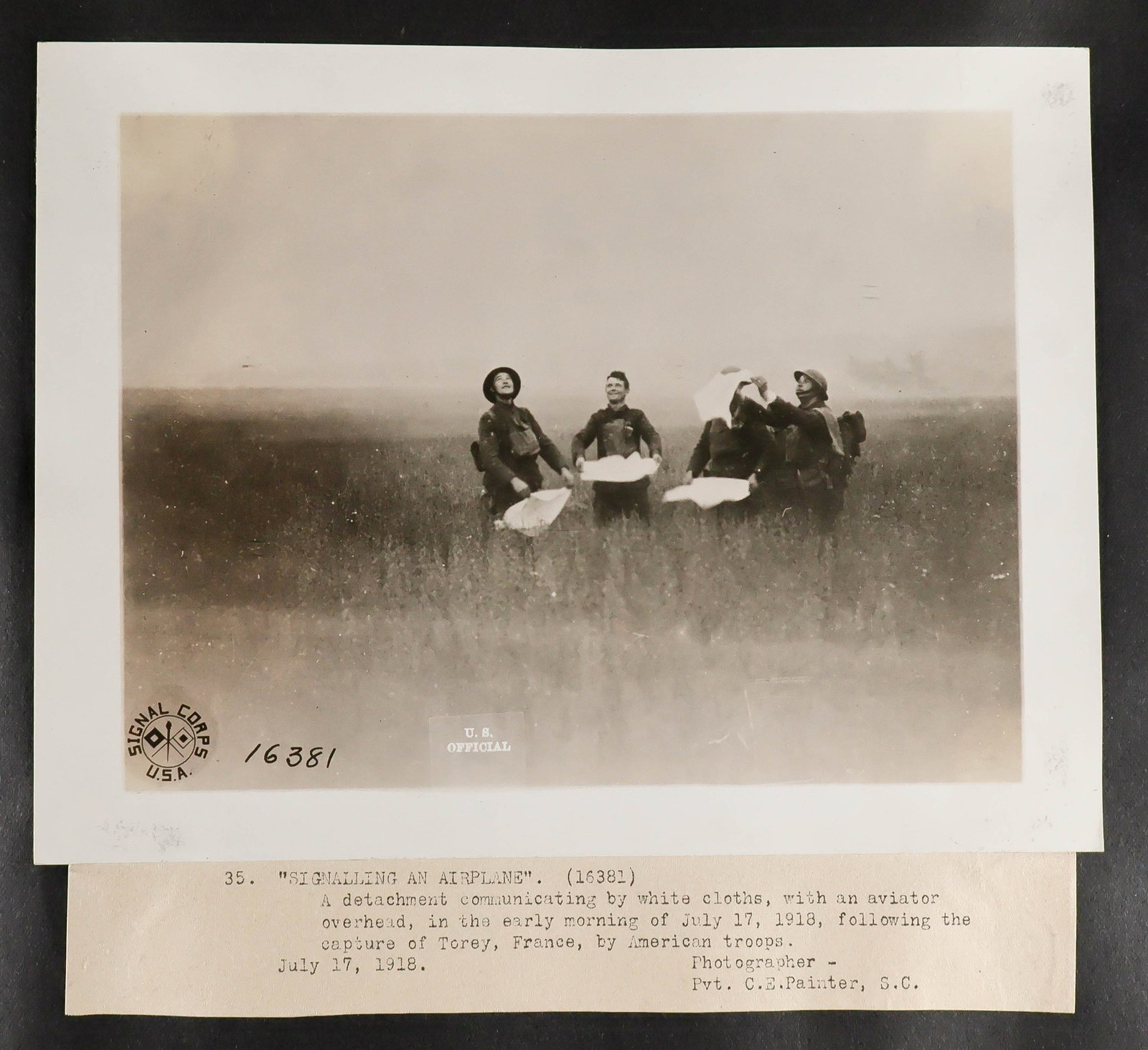 WORLD WAR II SIGNAL CORPS PHOTOGRAPH ALBUM (1 of 20)