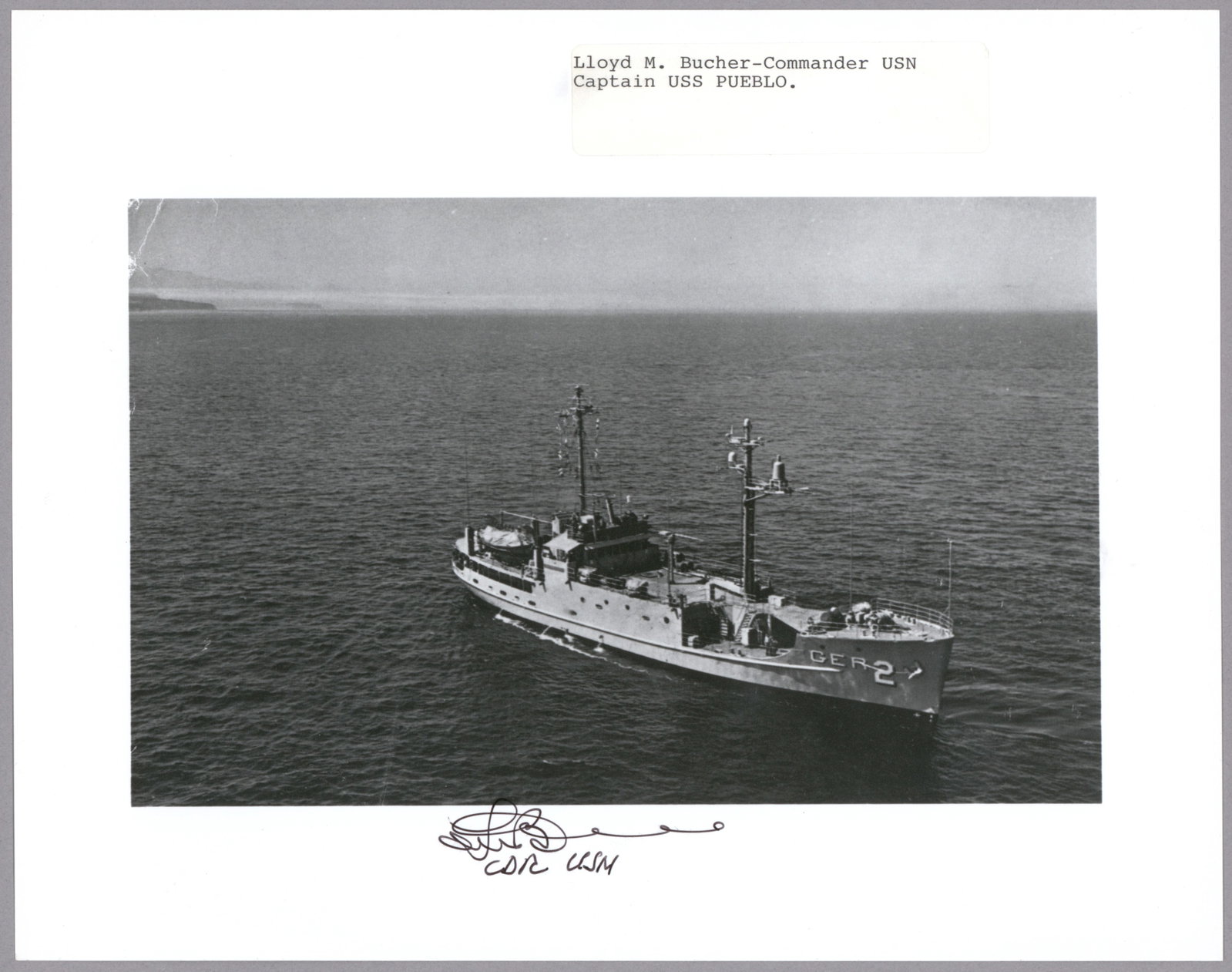 (USS PUEBLO) LLOYD M. BUCHER (1 of 2)