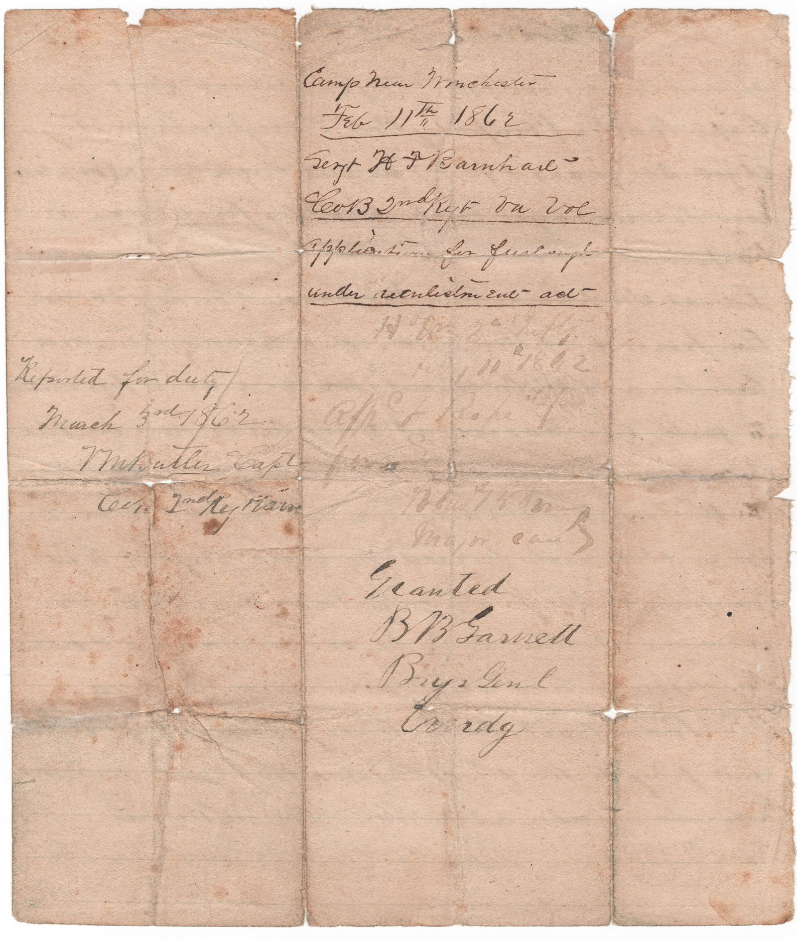 RICHARD B. GARNETT: (1817 – 1863) U.S. Army officer and a Confederate brigadier general. He was court-martialed by Stonewall Jackson for his actions in command of the Stonewall Brigade at the First Battle of Kernst