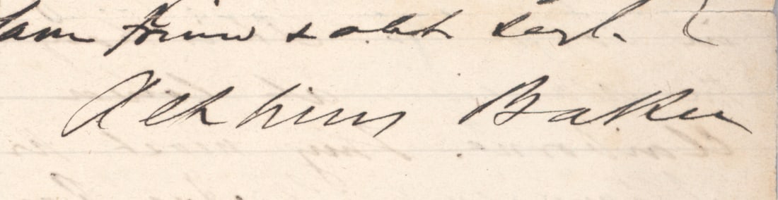 ALPHEUS BAKER - 3