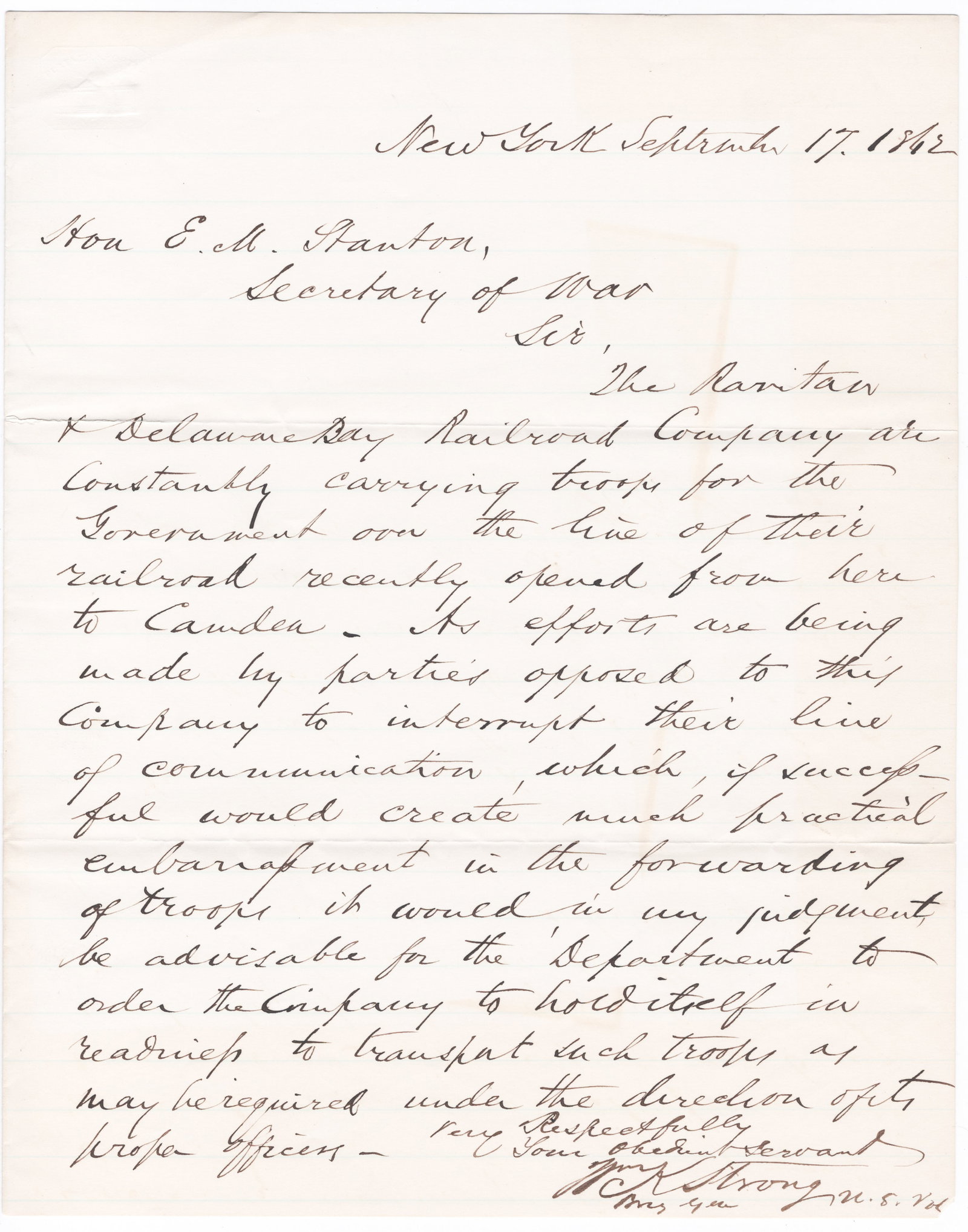 WILLIAM KERLY STRONG: (1805-1867) Brigadier general who arranged weapons contracts from France for the Union before returning to the U.S. to command the District of Cairo, Illinois, and later the District of St. Louis.