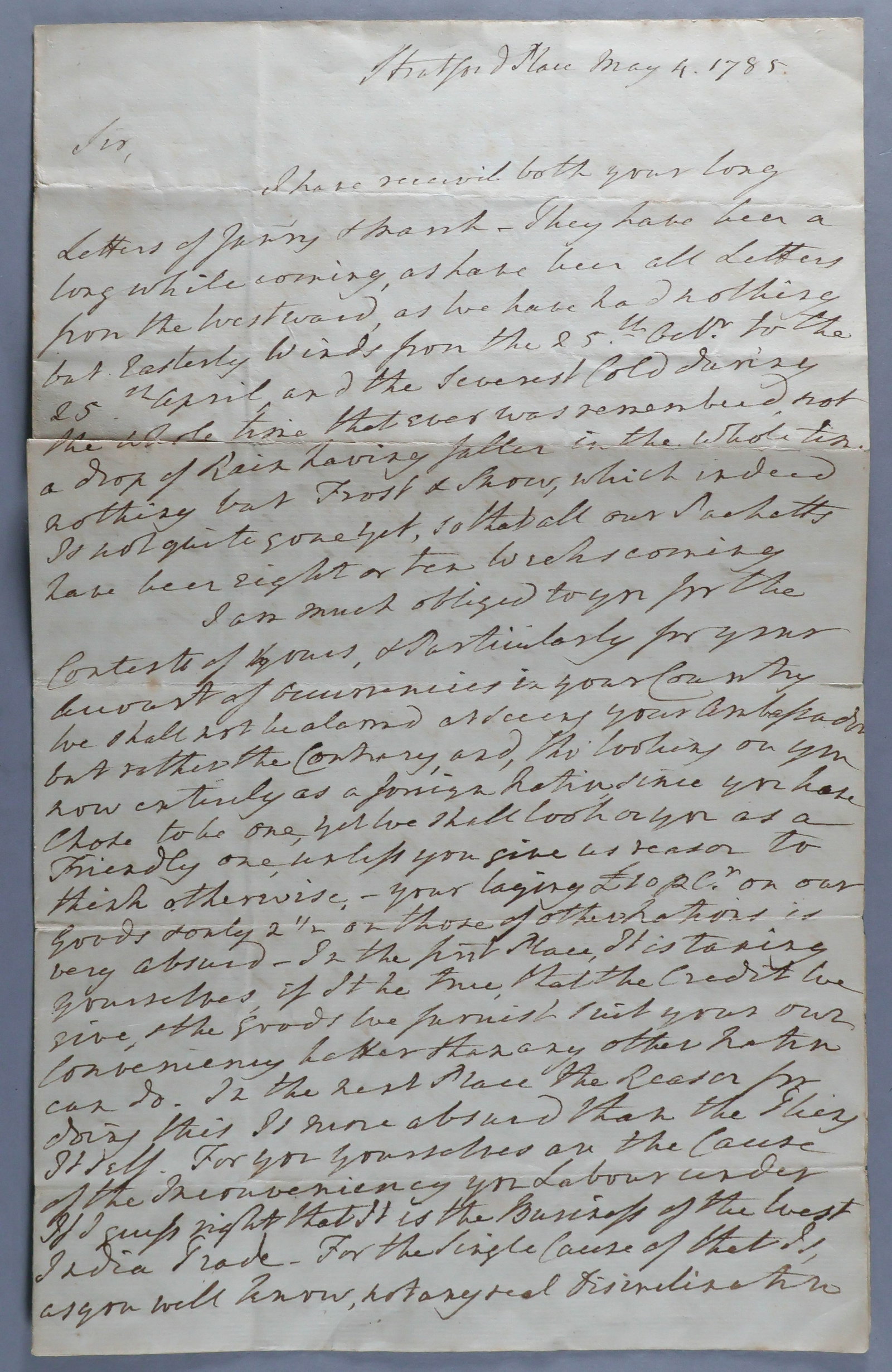 1780S TRADE, LAND GRABS, AND THE MARBOIS-LONGCHAMPS AFFAIR (1 of 4)