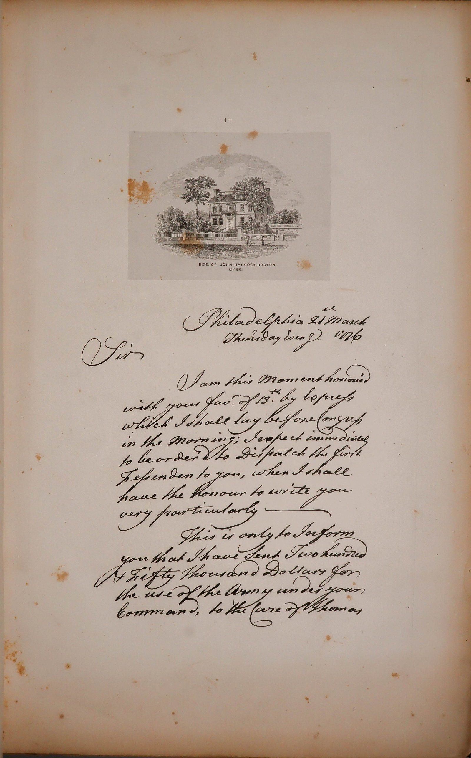 SIGNERS OF THE DECLARATION OF INDEPENDENCE 1875 FACSIMILE BOOK (1 of 10)