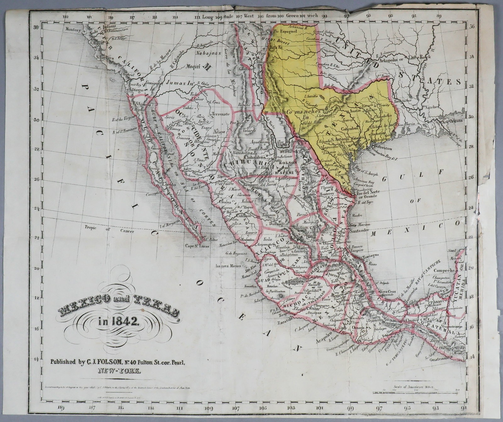 EARLY MAPS OF TEXAS (3) (1 of 6)