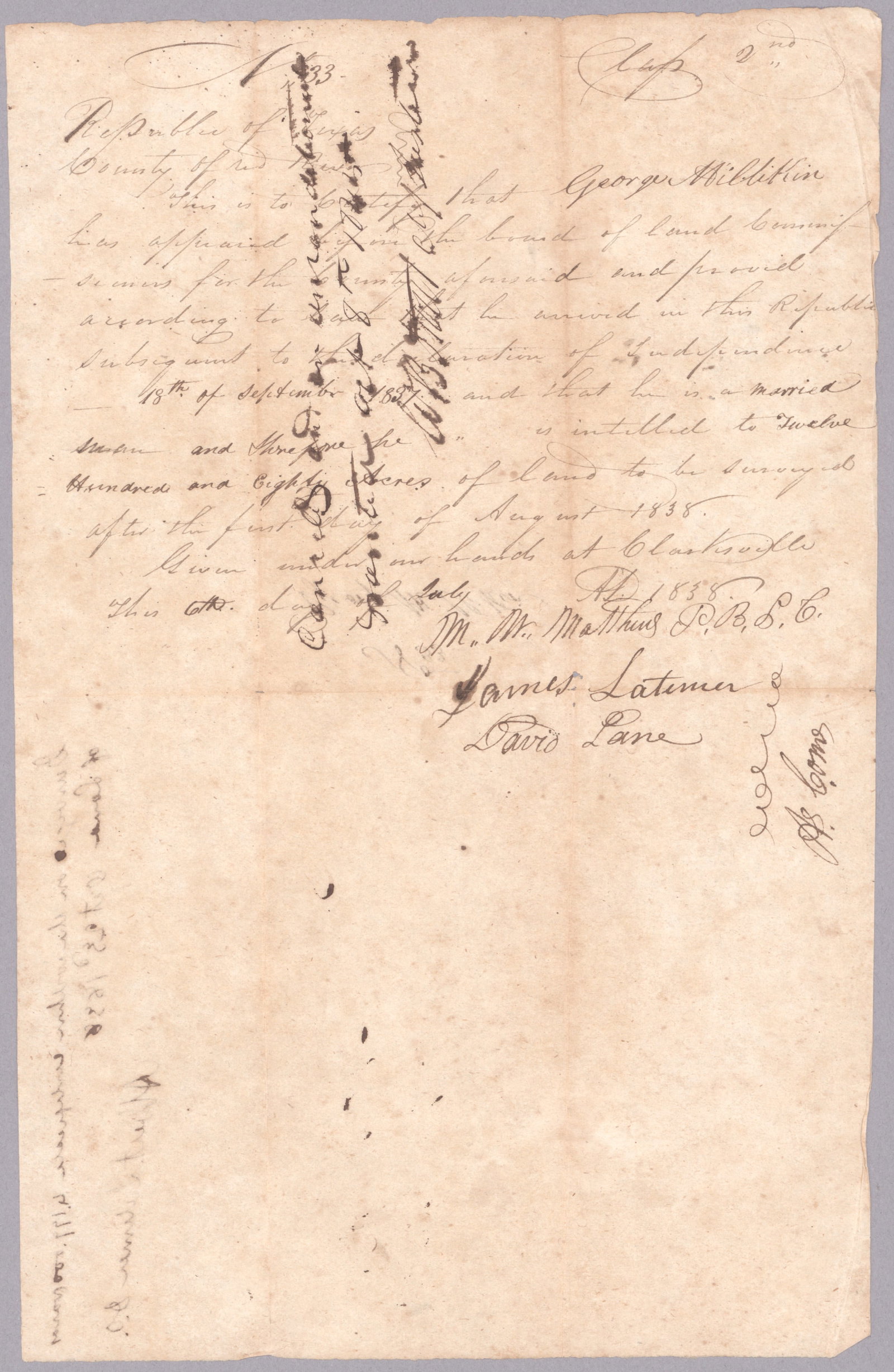 (TEXAS) ALBERT LATIMER (1 of 3)