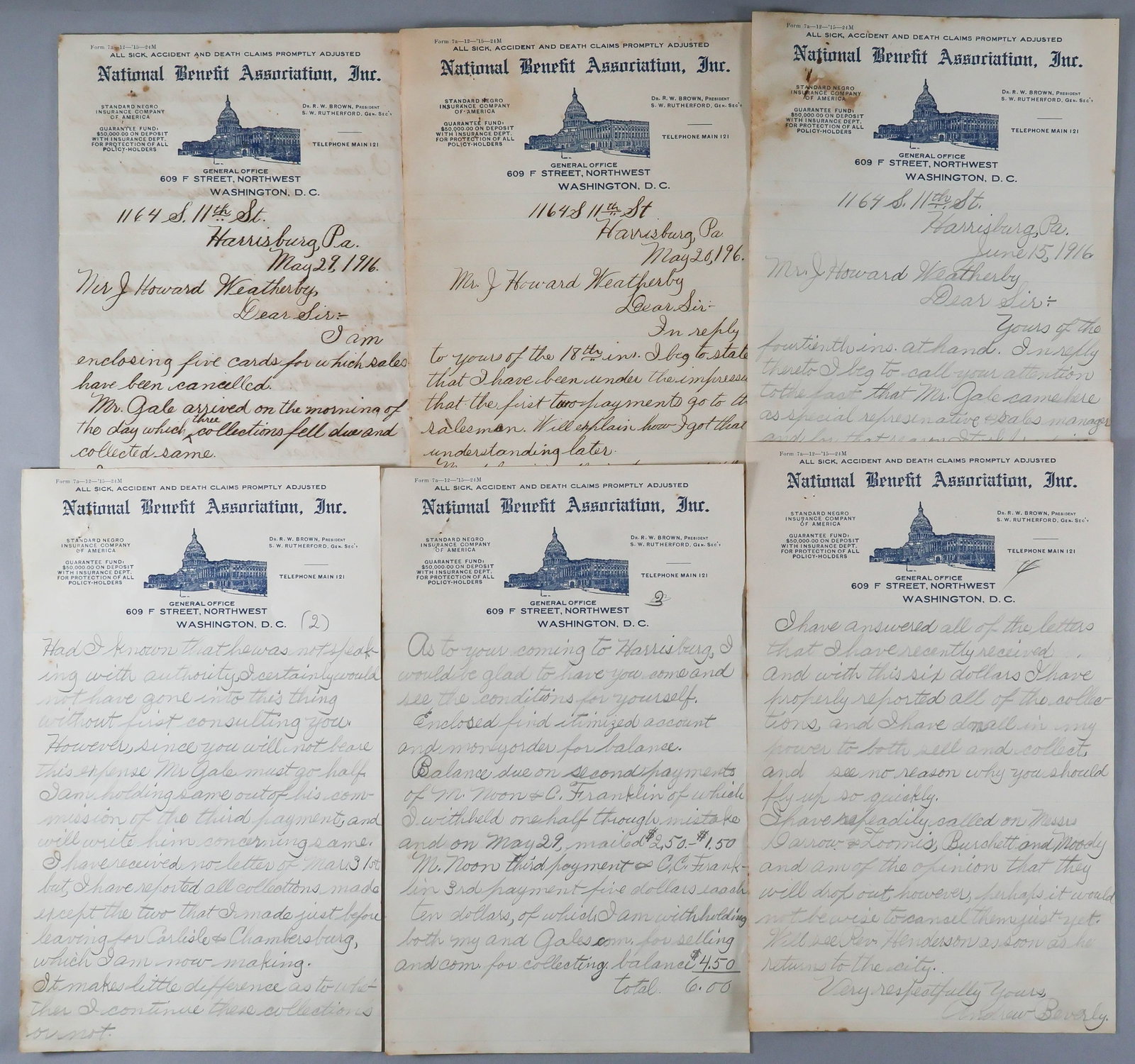 'STANDARD NEGRO INSURANCE COMPANY OF AMERICA' (1 of 4)
