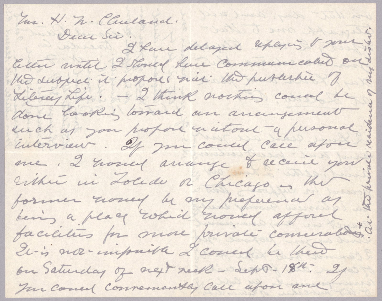 ROSE CLEVELAND: (1846 - 1918) Grover Cleveland's sister, de facto First Lady of the United States from 1885 to 1886, during the first of her brother President Grover Cleveland's two administrations. Rare A.L.S.,