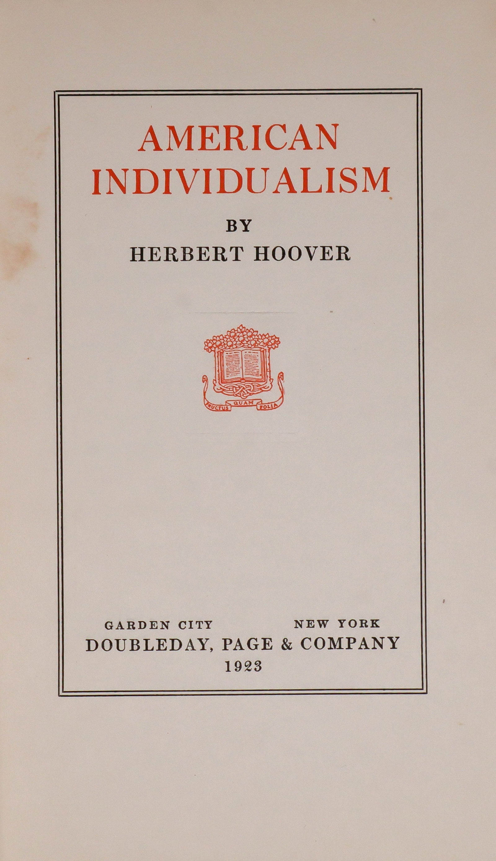 HERBERT HOOVER - 3