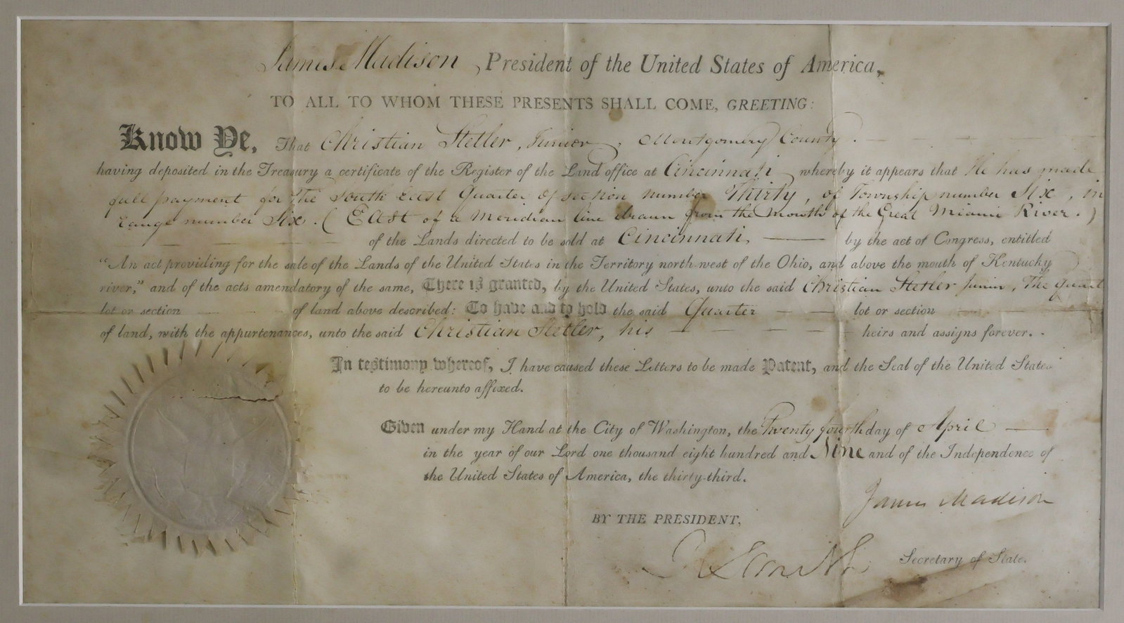 JAMES MADISON (1 of 3)