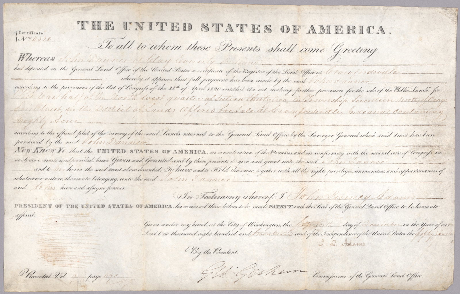 JOHN QUINCY ADAMS (1 of 2)