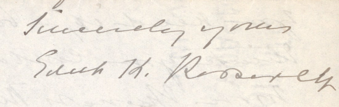 EDITH K. ROOSEVELT (2) - 4