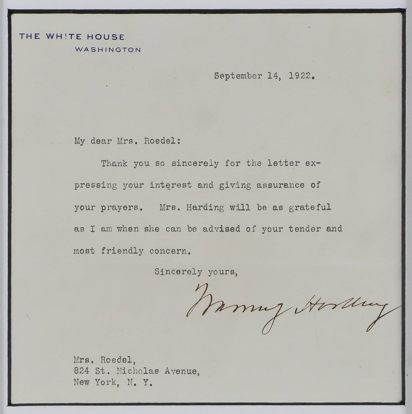 WARREN G. HARDING - 2