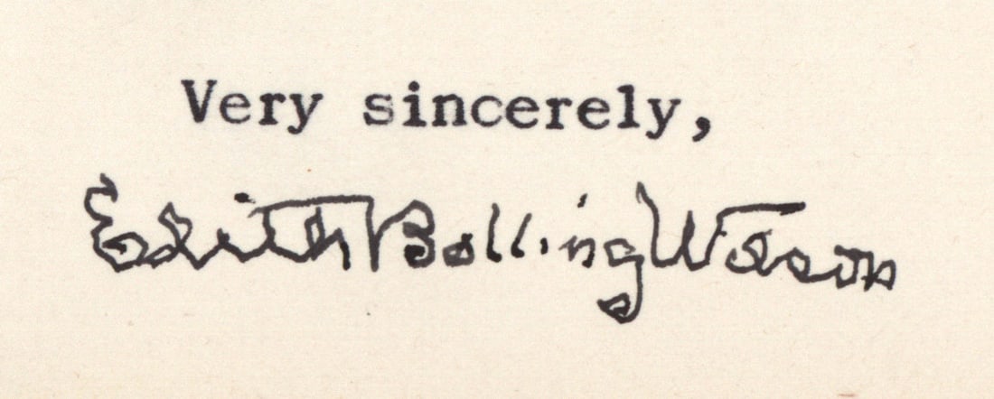 EDITH BOLLING WILSON (2) - 2
