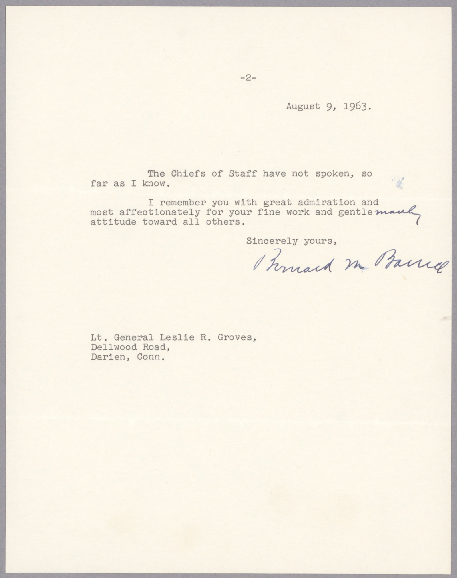 BERNARD BARUCH - 2