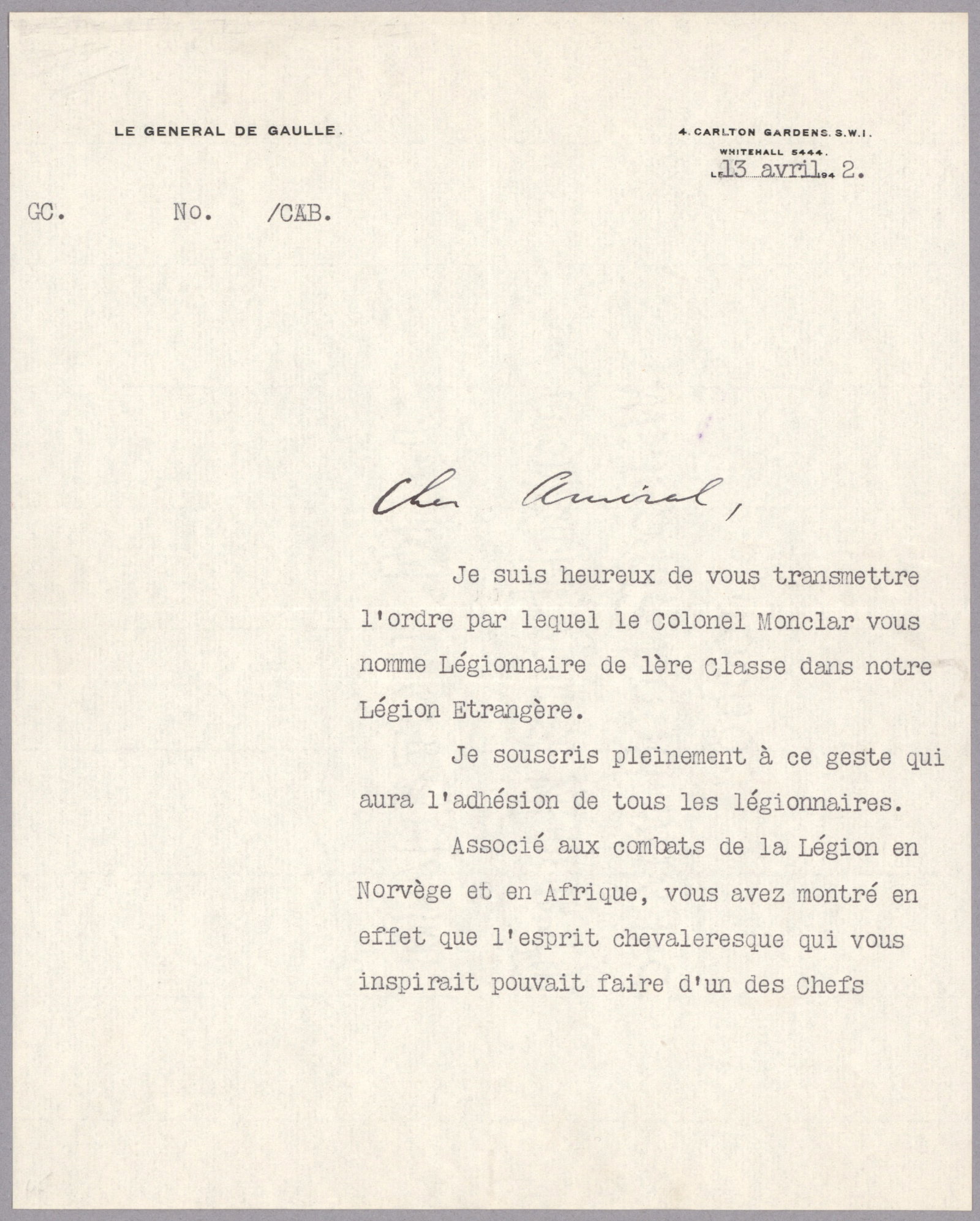 CHARLES DE GAULLE (1 of 4)