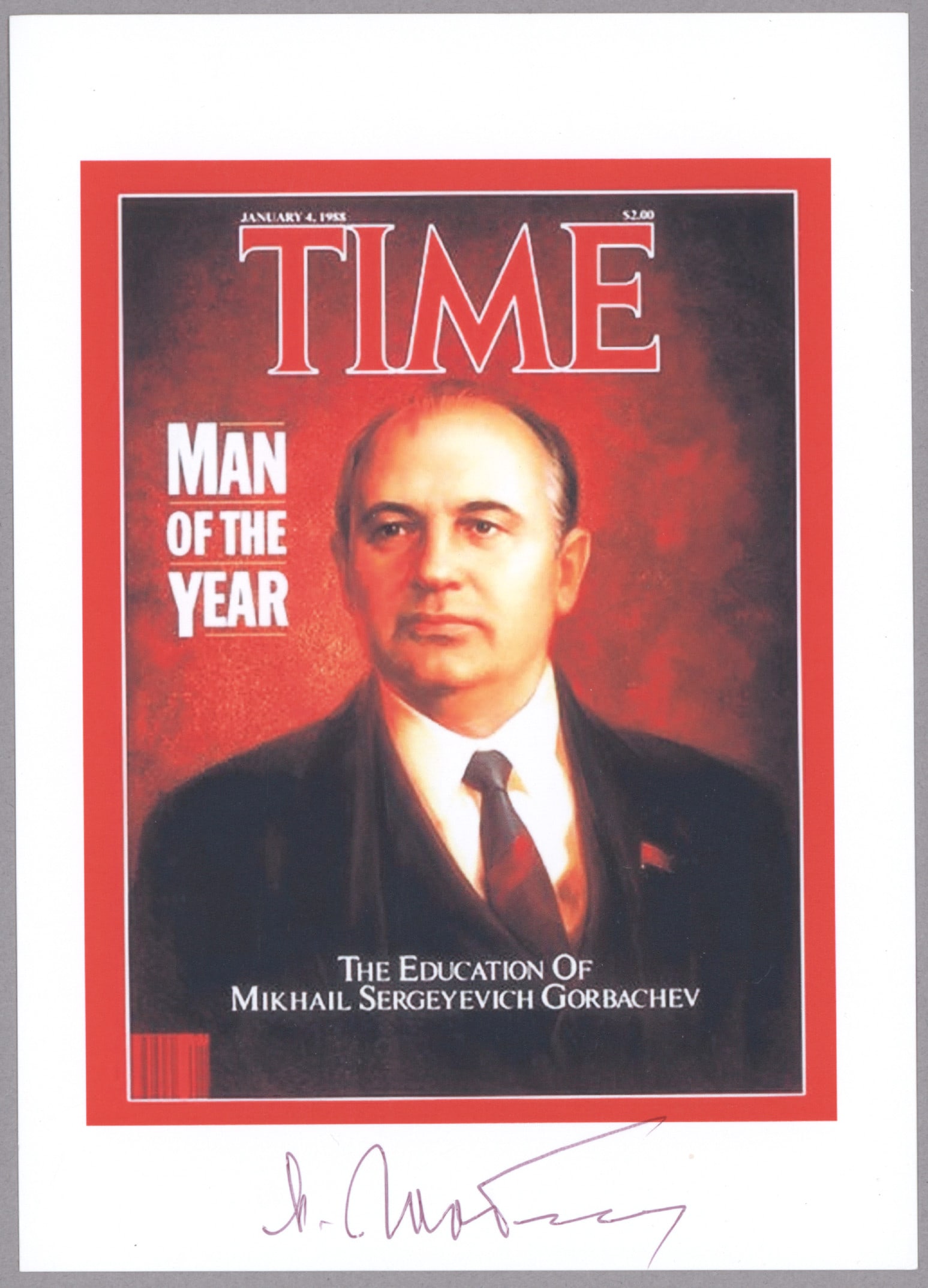 MIKHAIL GORBACHEV (1 of 2)