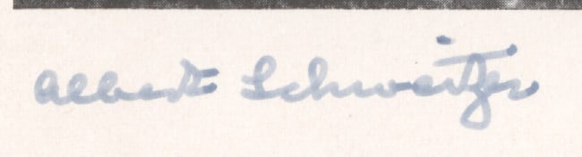 ALBERT SCHWEITZER - 2